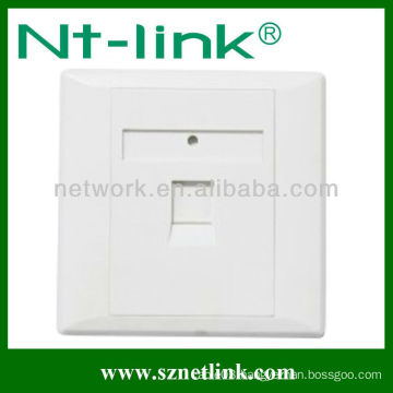 Single Port RJ45 Faceplate